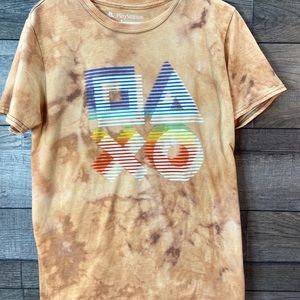 Custom dyed play station graphic t shirt